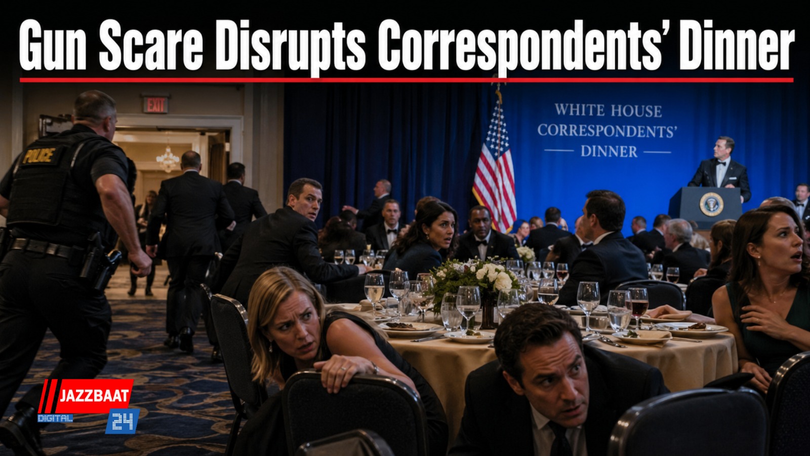Gun Scare Disrupts Correspondents’ Dinner