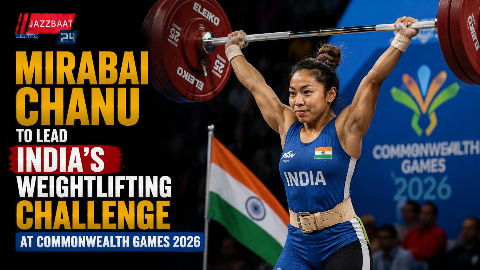 Mirabai Chanu to Lead India's Weightlifting Challenge at Commonwealth Games 2026