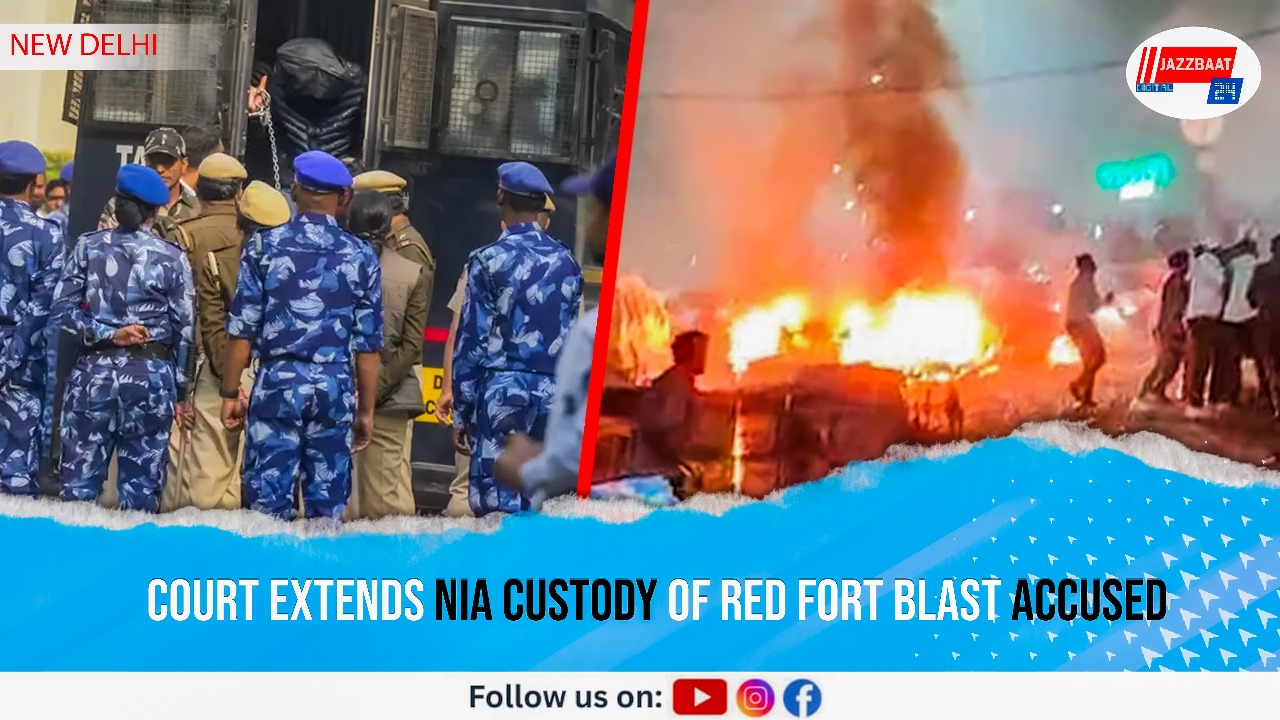Court Extends NIA Custody of Red Fort Blast Accused

