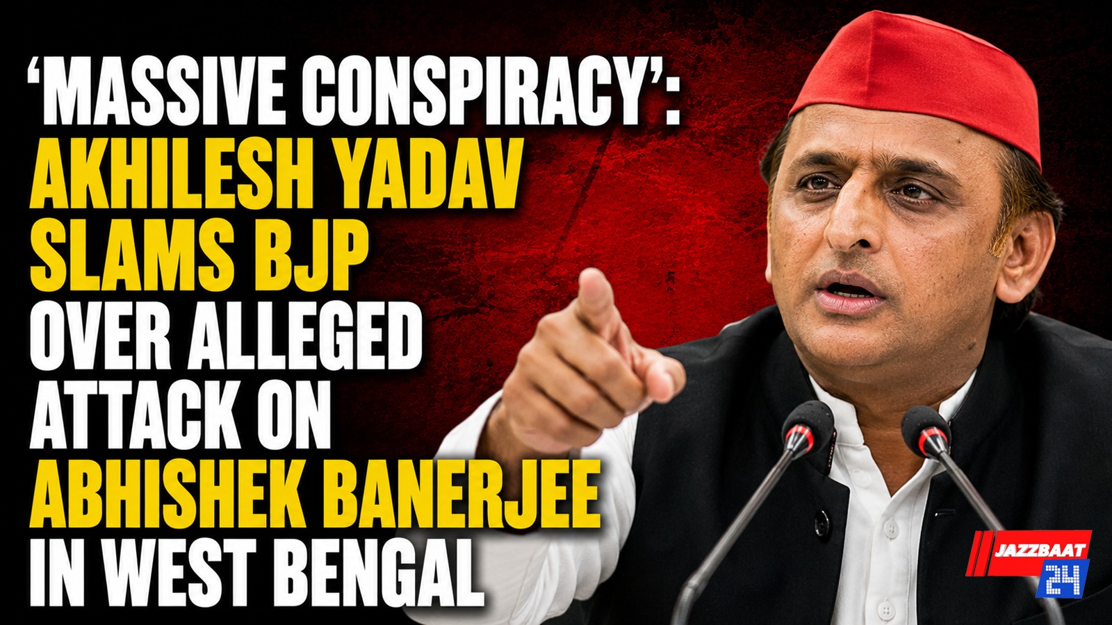 ‘Massive Conspiracy’: Akhilesh Yadav Slams BJP Over Alleged Attack on Abhishek Banerjee in West Bengal