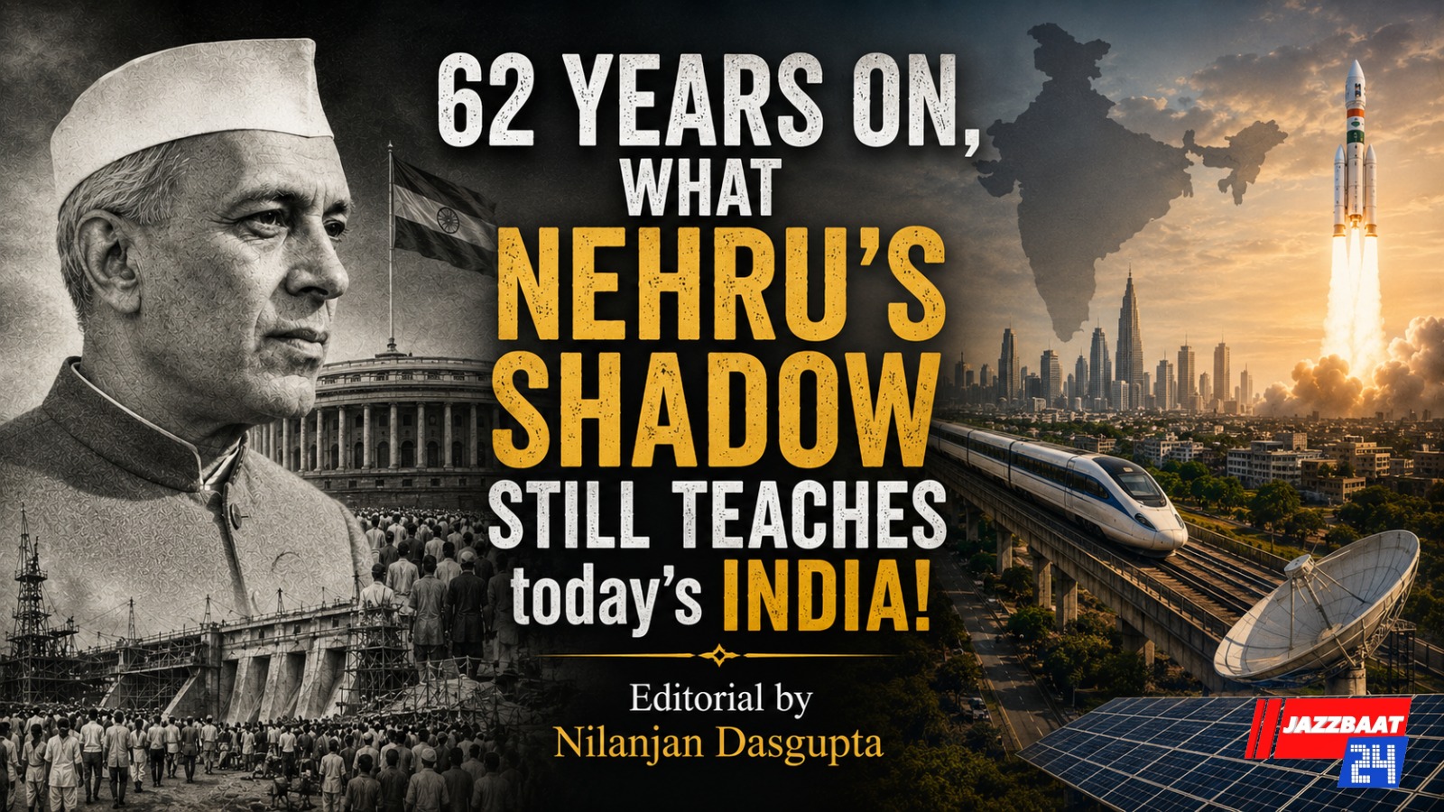 62 Years On, What Nehru's Shadow Still Teaches today's India!
