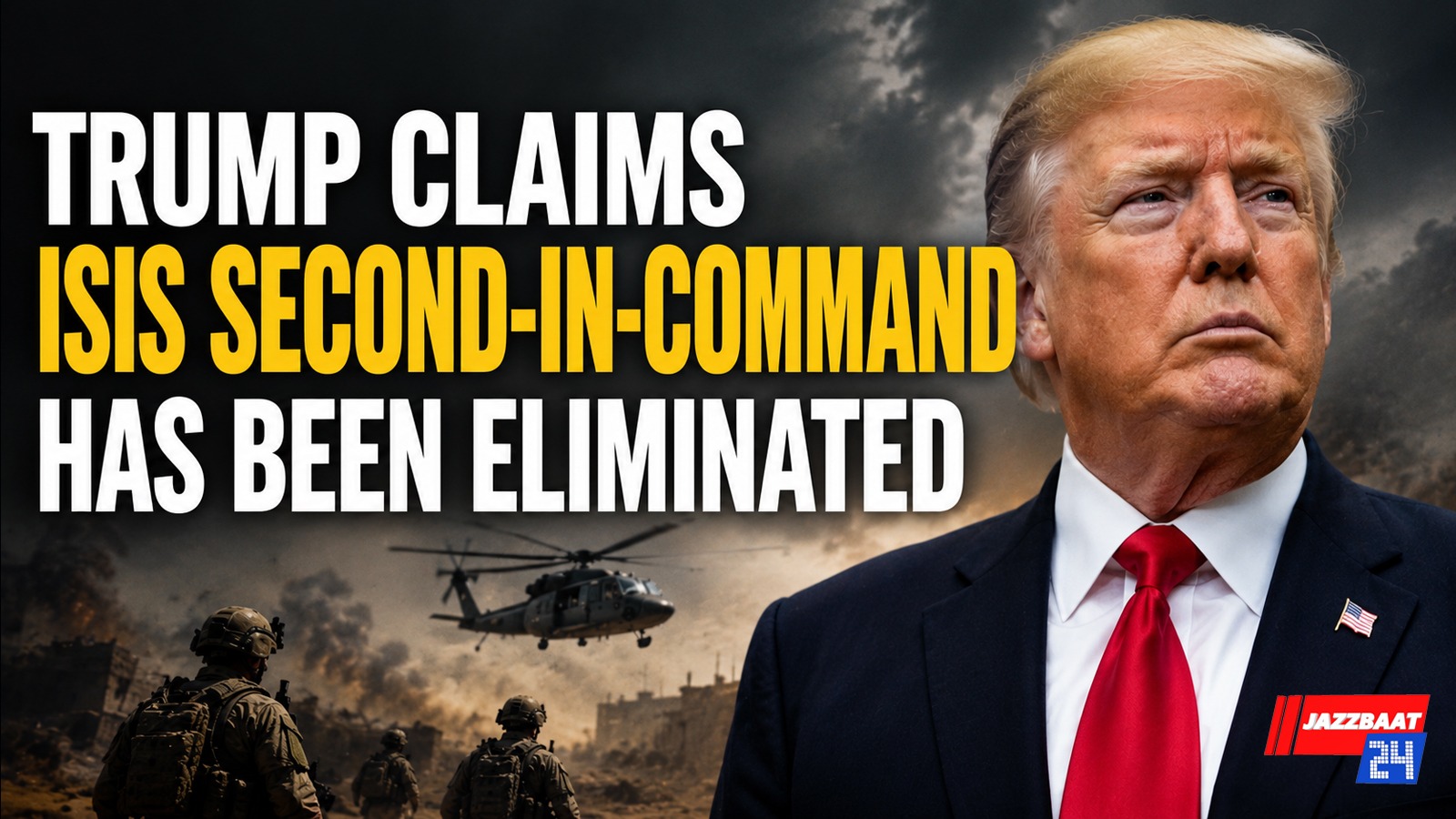 Trump Claims ISIS Second-in-Command Has Been Eliminated