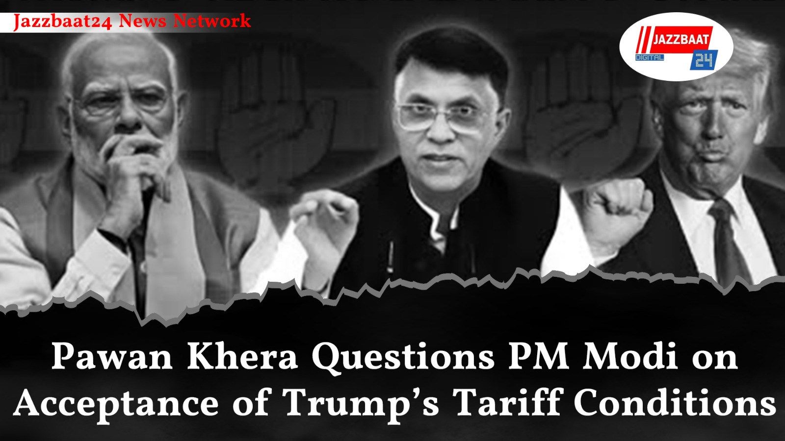 Pawan Khera Questions PM Modi on Acceptance of Trump’s Tariff Conditions

