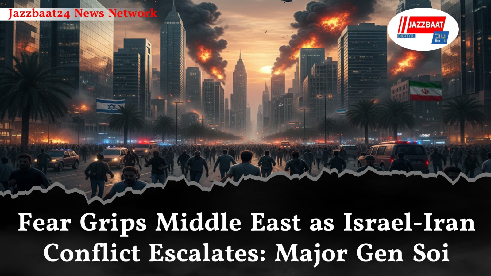 Fear Grips Middle East as Israel-Iran Conflict Escalates: Major Gen Soi
