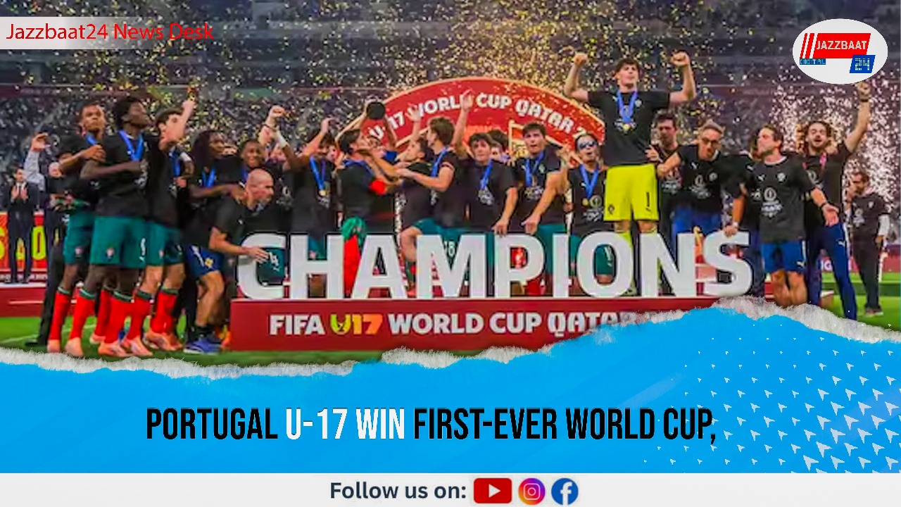 Portugal U-17 Win First-Ever World Cup,
