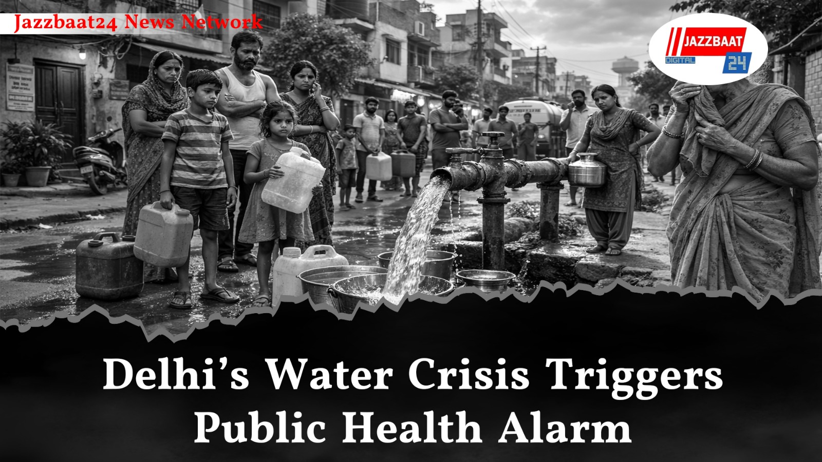 Delhi’s Water Crisis Triggers Public Health Alarm

