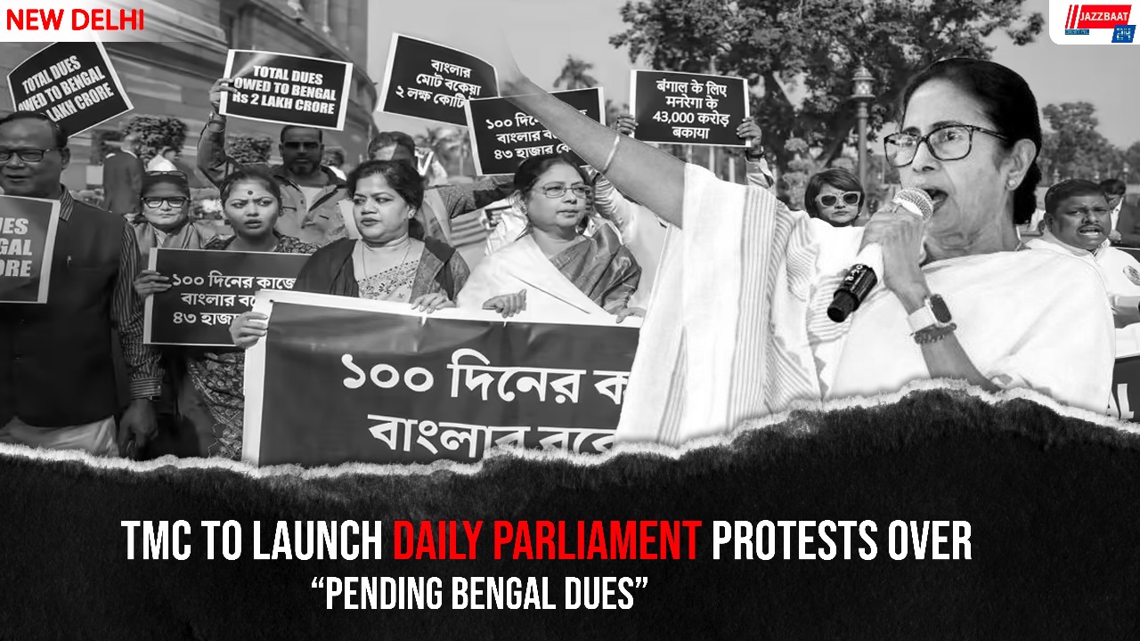 TMC To Launch Daily Parliament Protests Over “Pending Bengal Dues”
