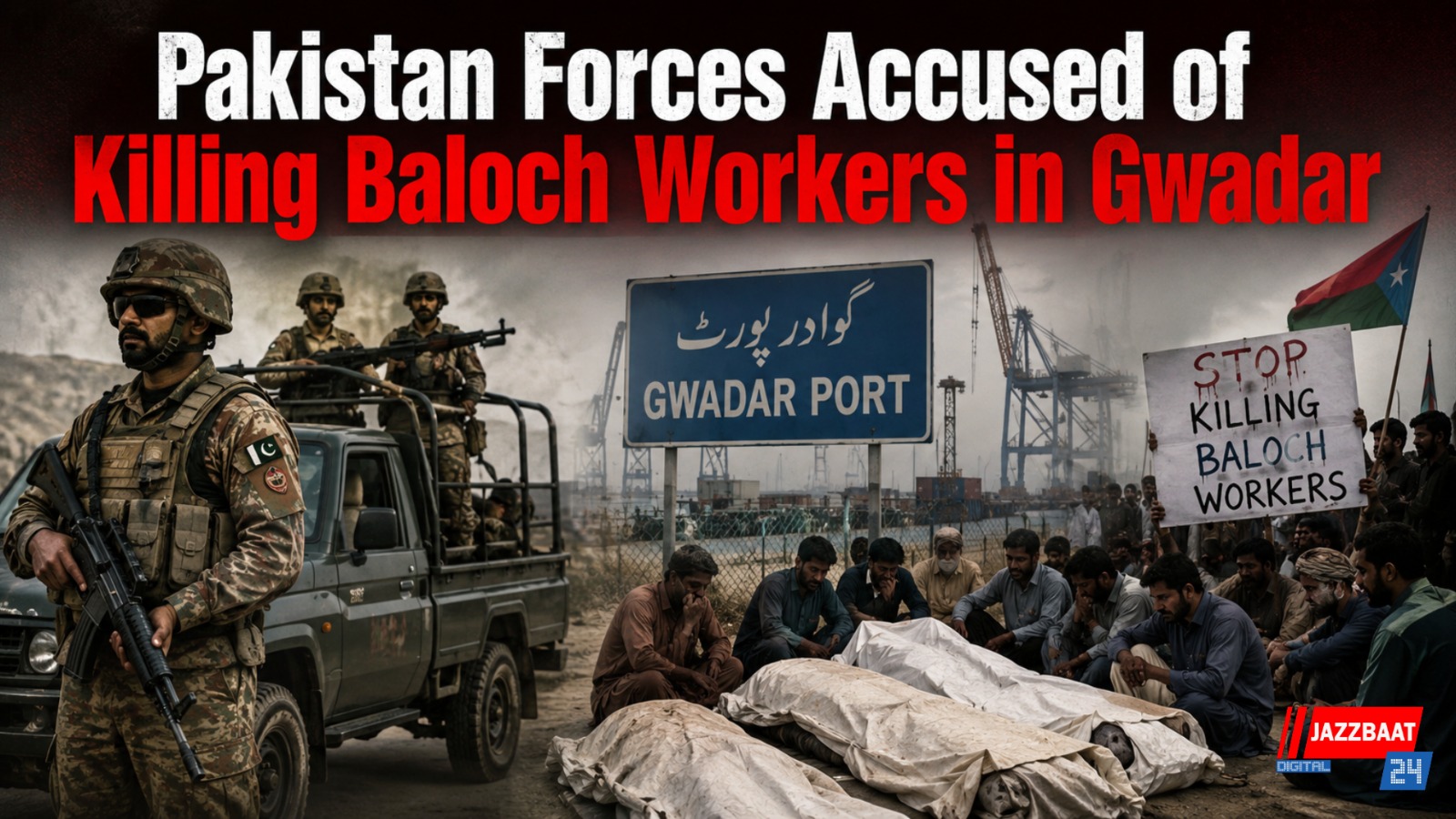 Pakistan Forces Accused of Killing Baloch Workers in Gwadar