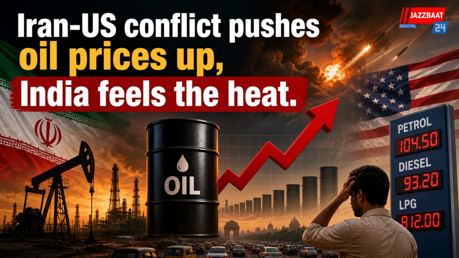 Iran-US conflict pushes oil prices up, India feels the heat
