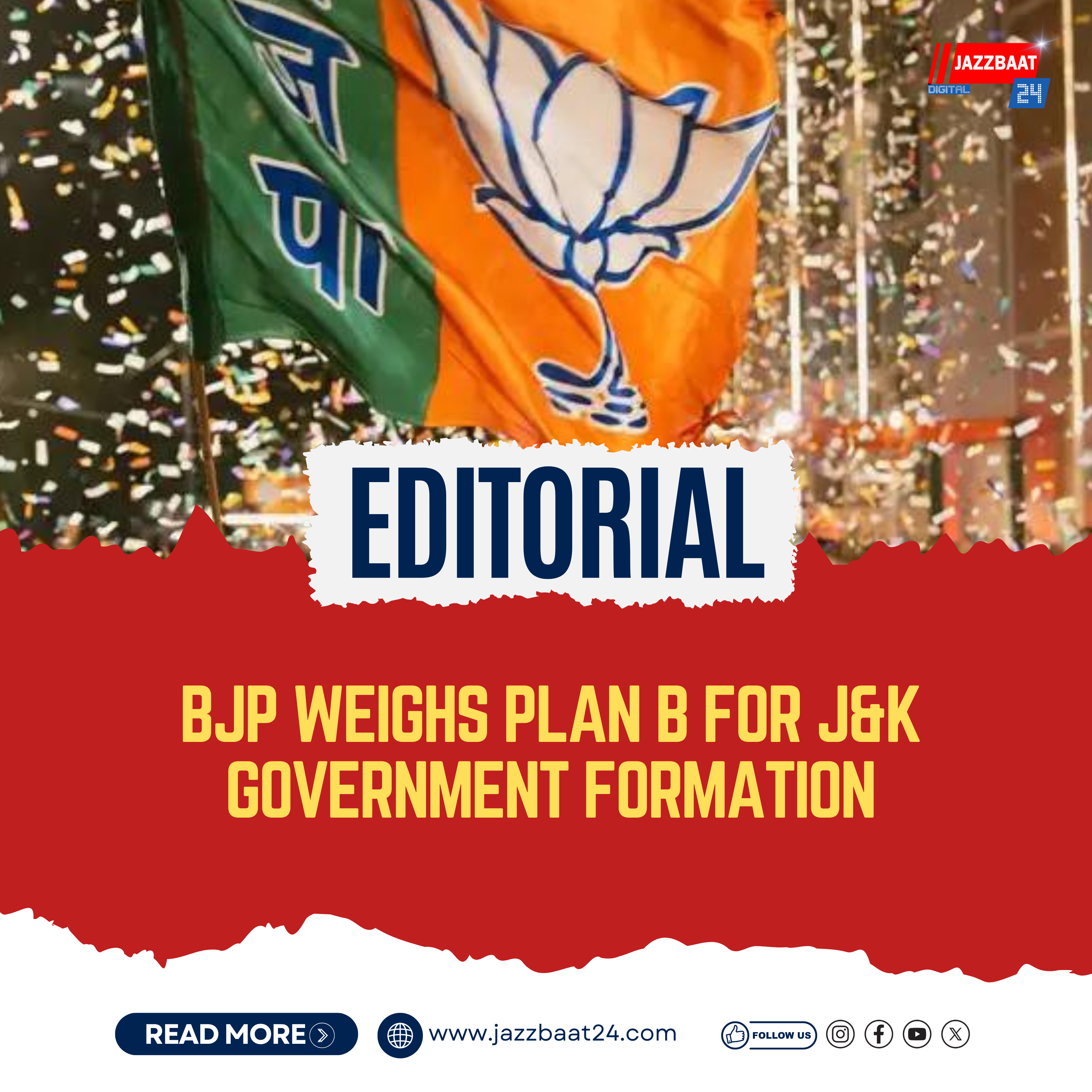 BJP Weighs Plan B for J&K Government Formation