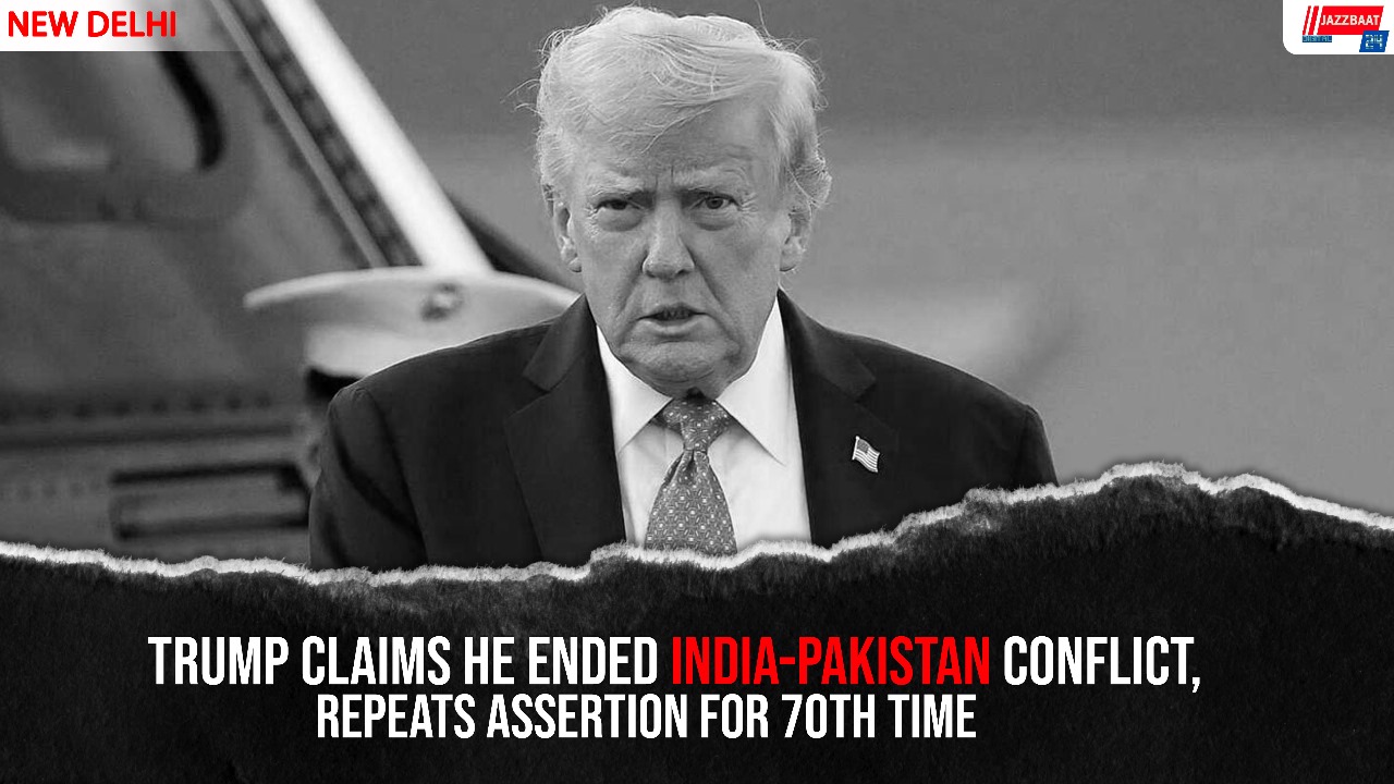Trump Claims He Ended India-Pakistan Conflict, Repeats Assertion for 70th Time
