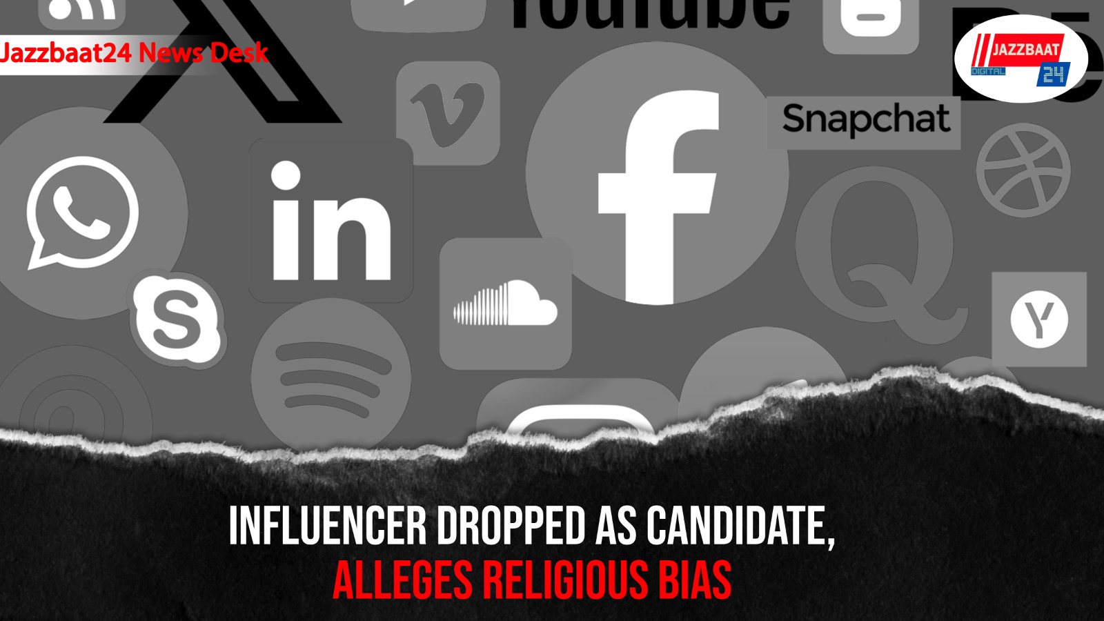 Influencer Dropped as Candidate, Alleges Religious Bias
