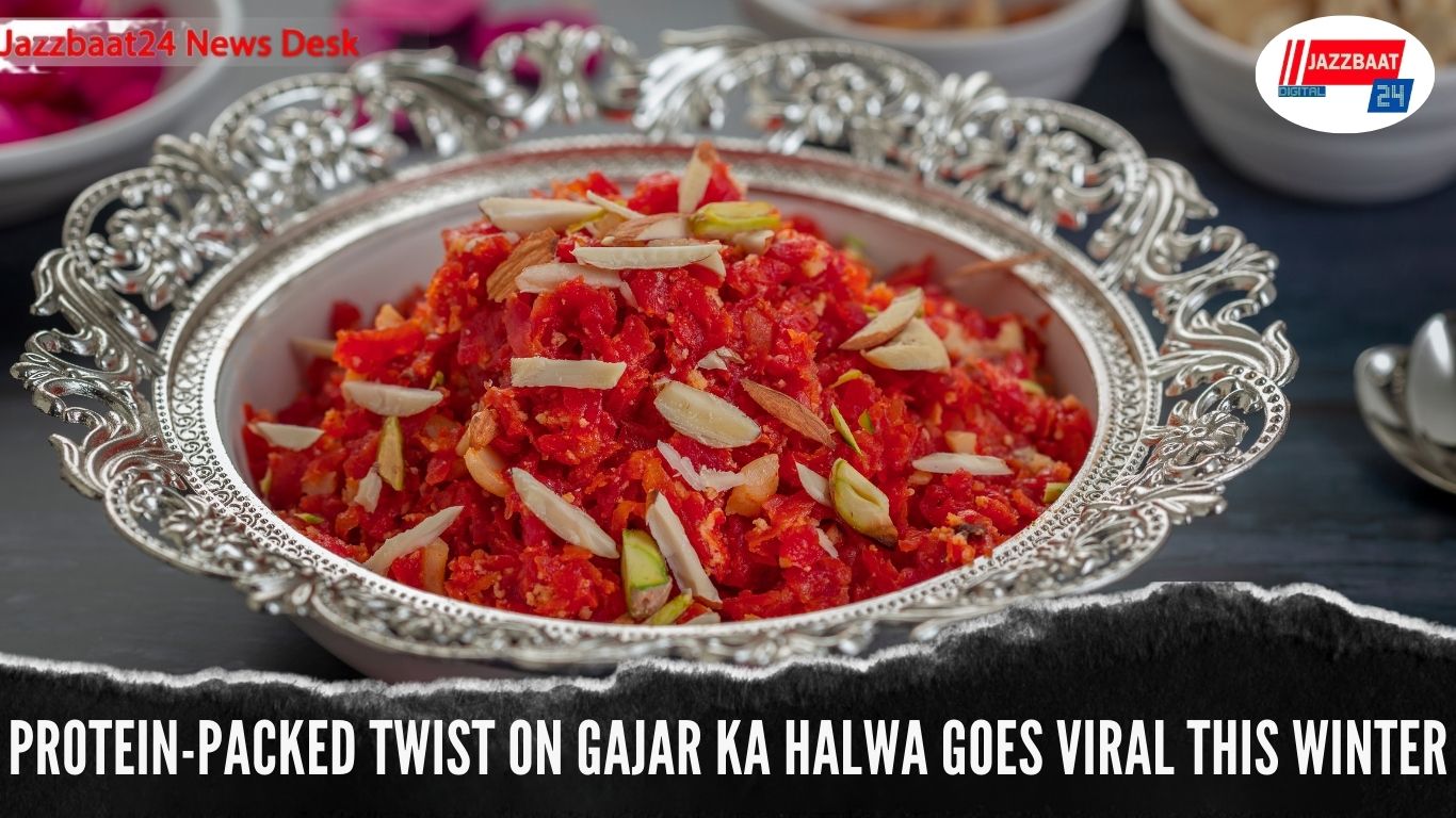 Protein-Packed Twist on Gajar Ka Halwa Goes Viral This Winter

