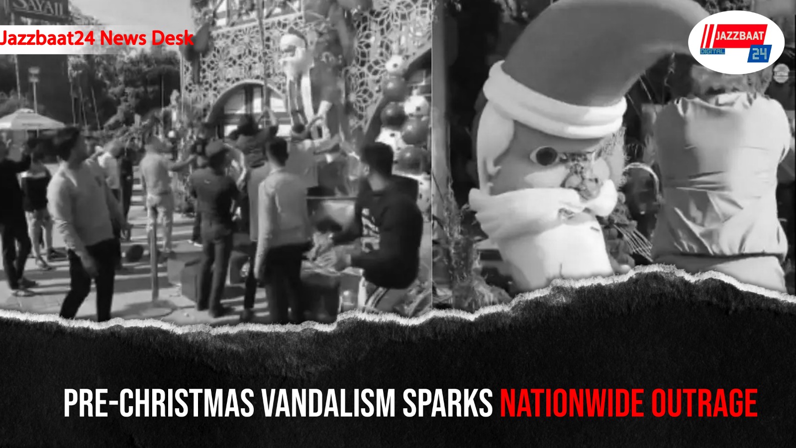 Pre-Christmas Vandalism Sparks Nationwide Outrage
