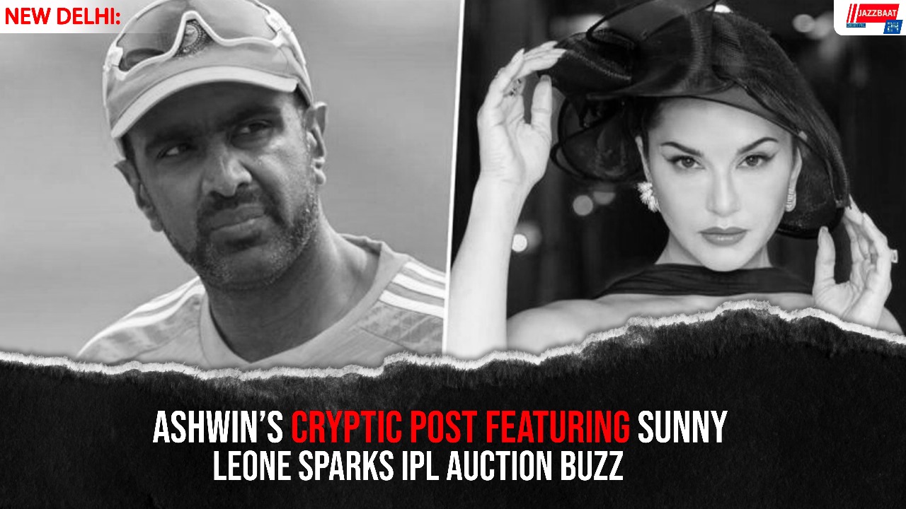 Ashwin’s Cryptic Post Featuring Sunny Leone Sparks IPL Auction Buzz
