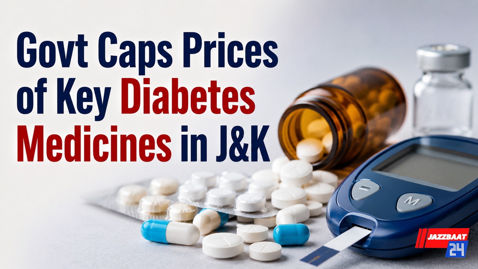 Govt Caps Prices of Key Diabetes Medicines in J&K
