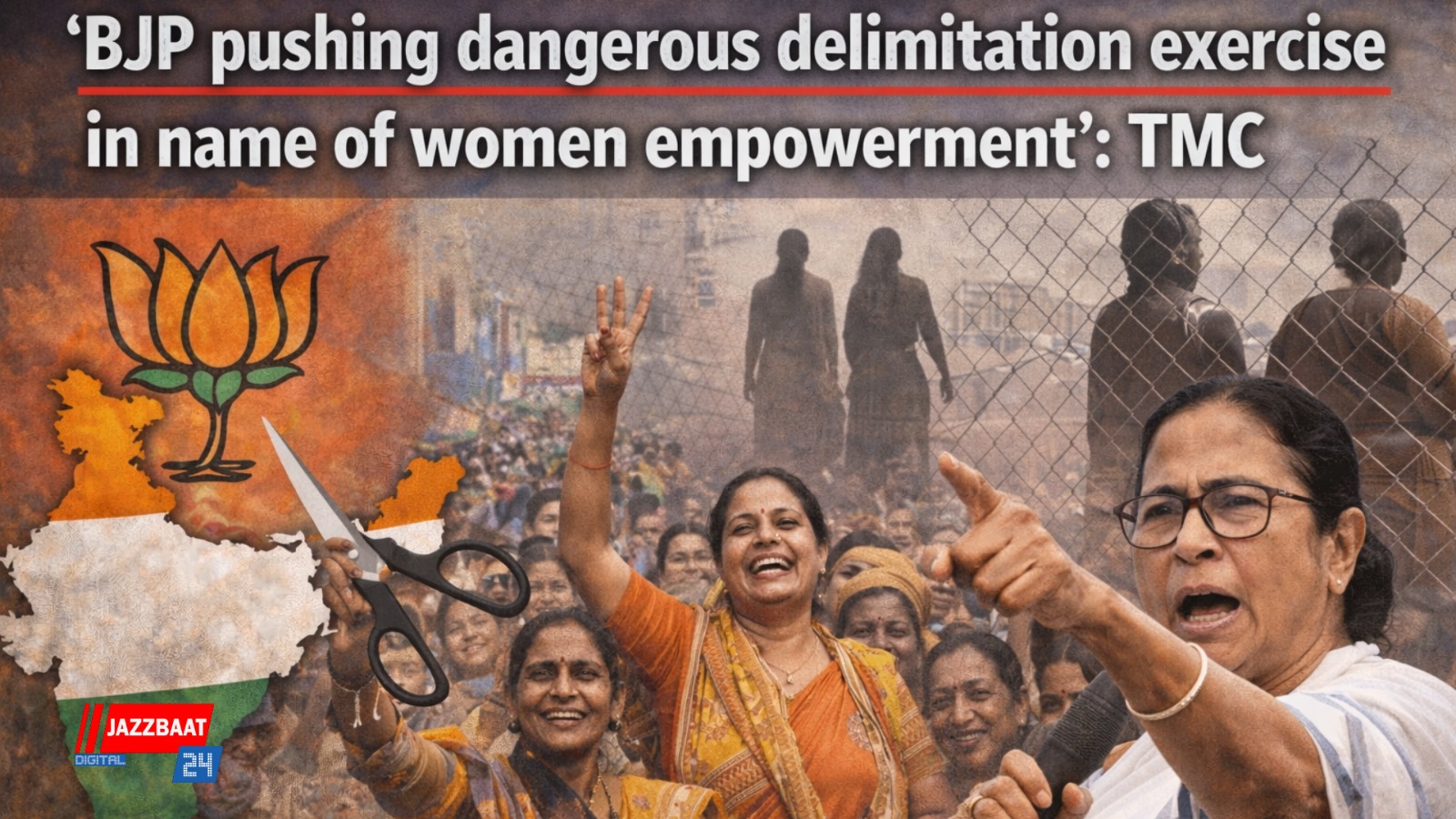 “BJP pushing dangerous delimitation exercise in name of women empowerment”: TMC