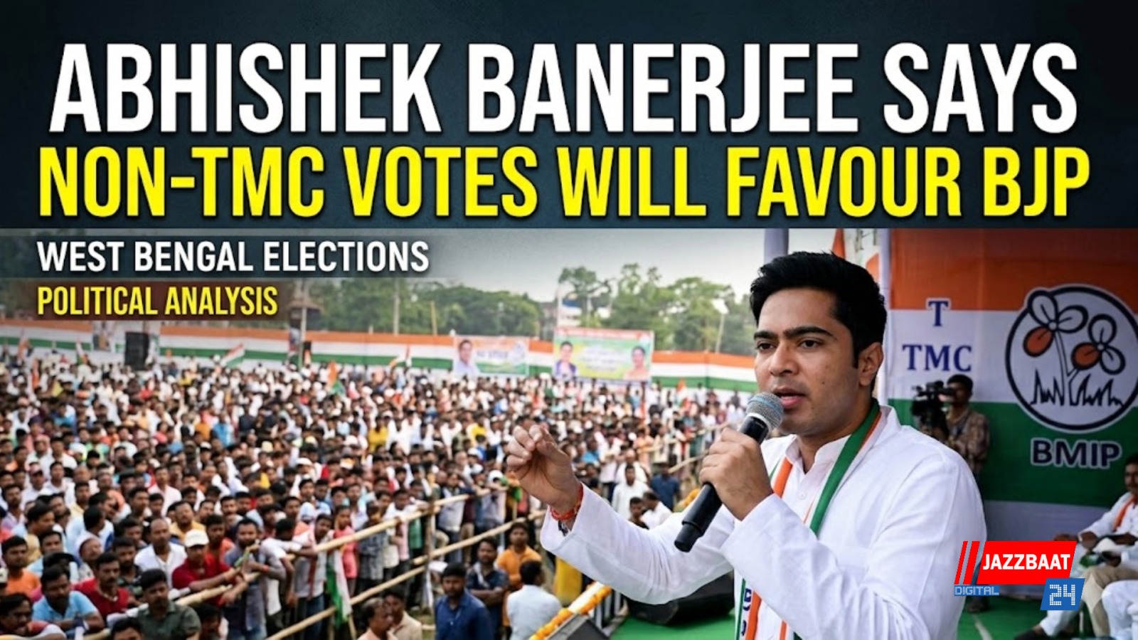 Abhishek Banerjee says non-TMC votes will favour BJP

