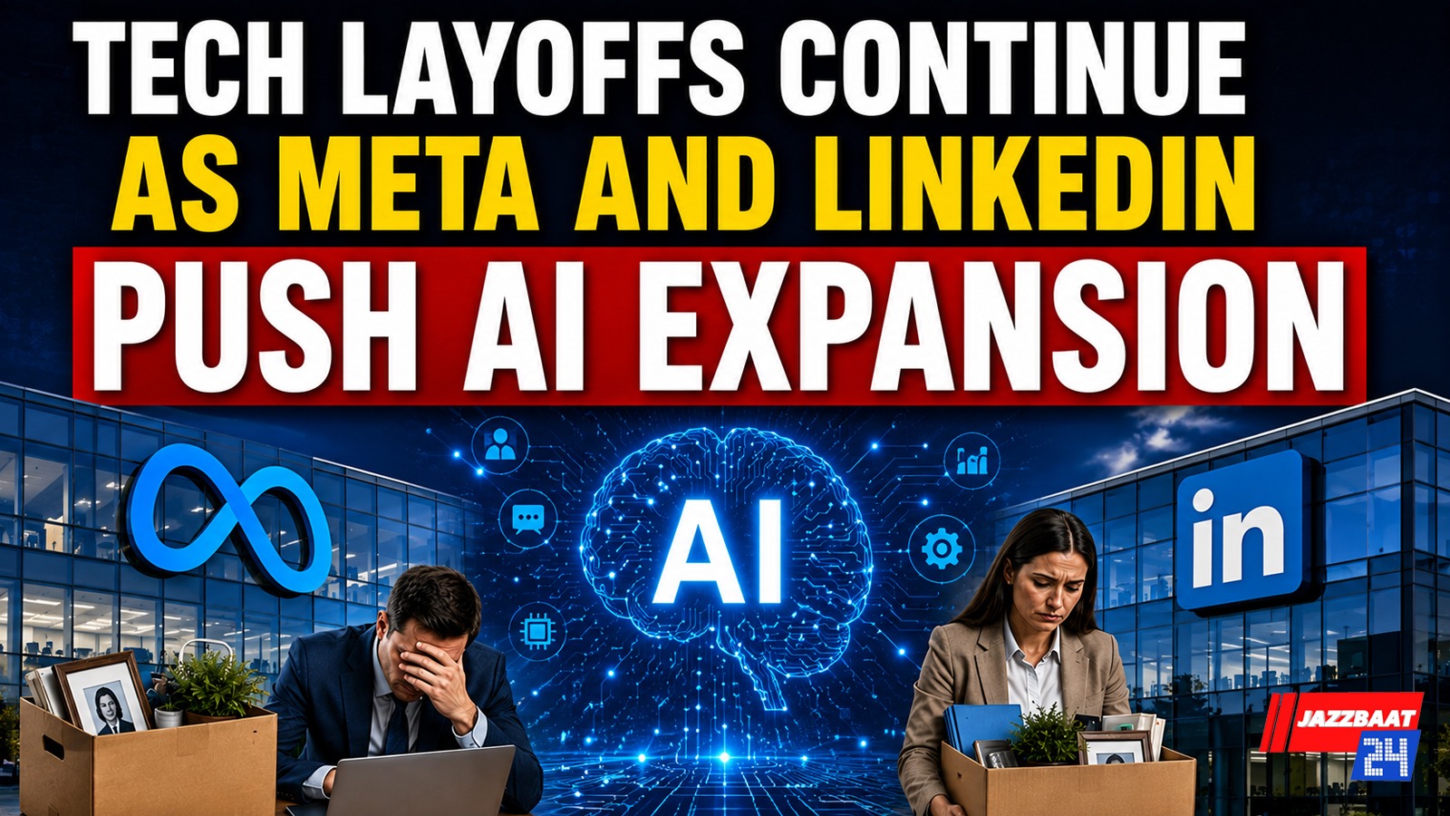 Tech Layoffs Continue as Meta and LinkedIn Push AI Expansion
