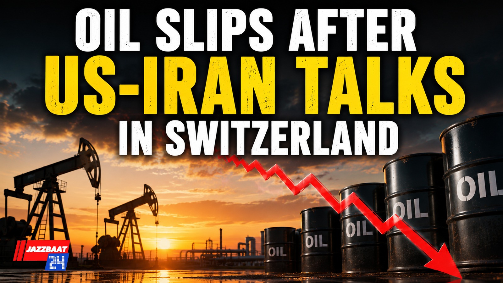 Oil Slips After US-Iran Talks in Switzerland