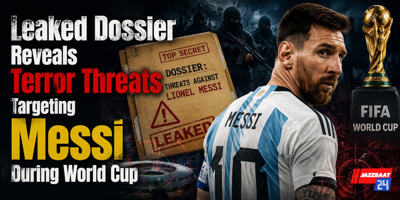 Leaked Dossier Reveals Terror Threats Targeting Messi During World Cup