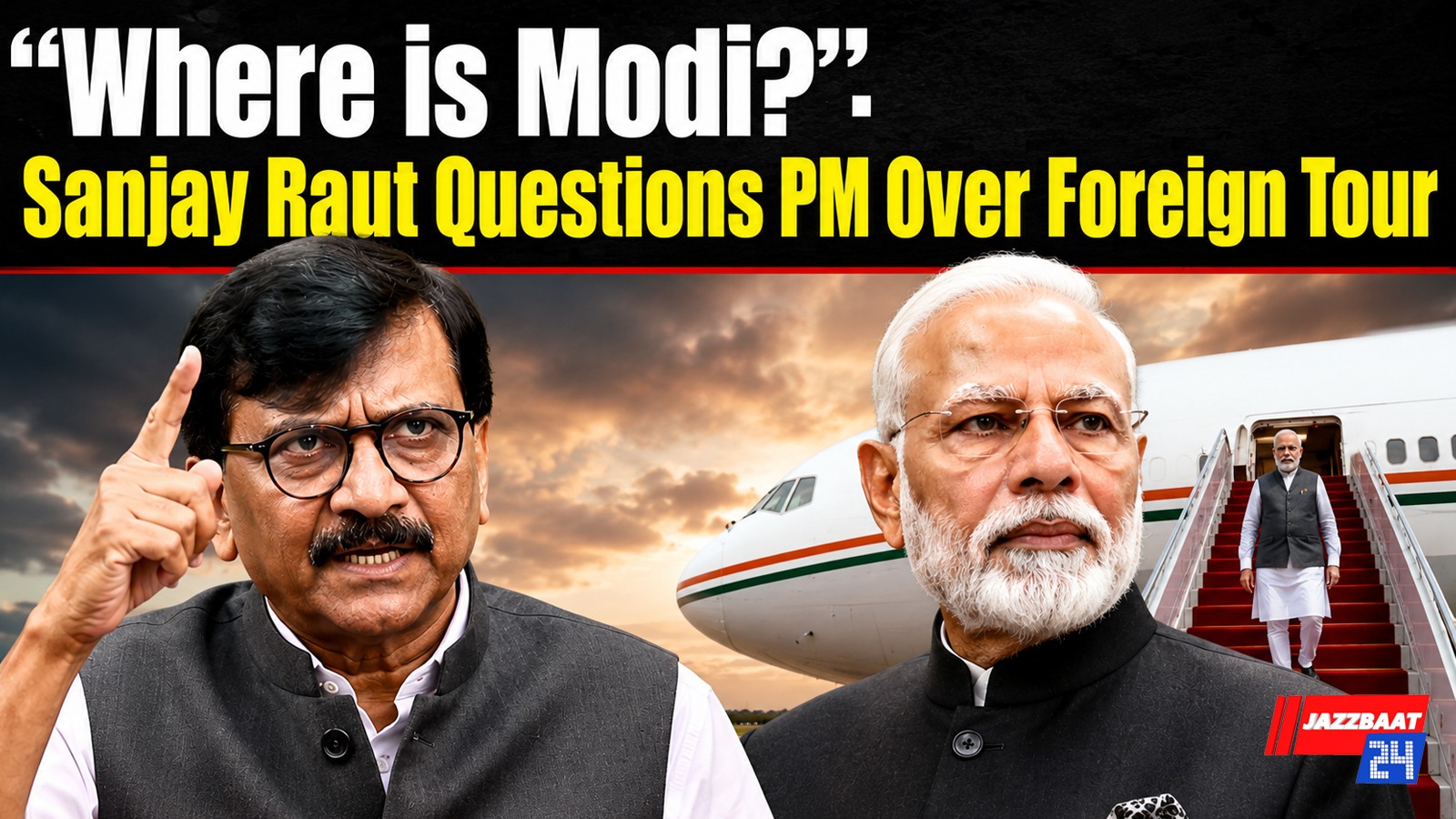“Where is Modi?”: Sanjay Raut Questions PM Over Foreign Tour