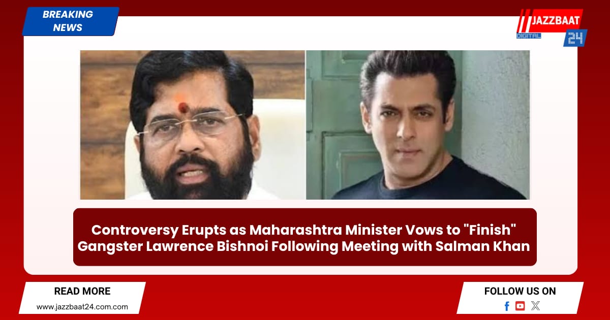 Controversy Erupts as Maharashtra Minister Vows to "Finish" Gangster Lawrence Bishnoi Following Meeting with Salman Khan

