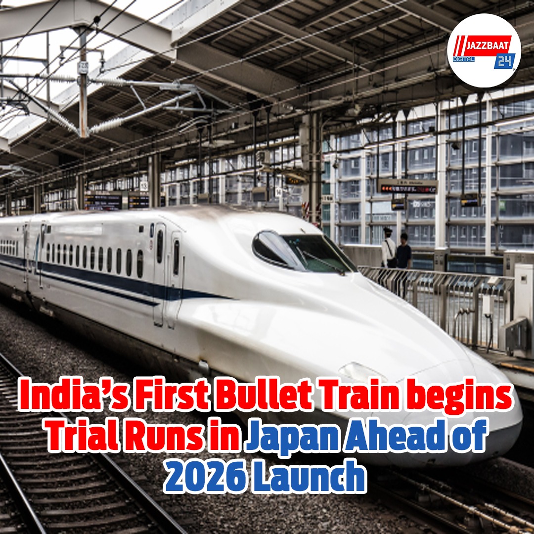 India’s First Bullet Train begins Trial Runs in Japan Ahead of 2026 Launch