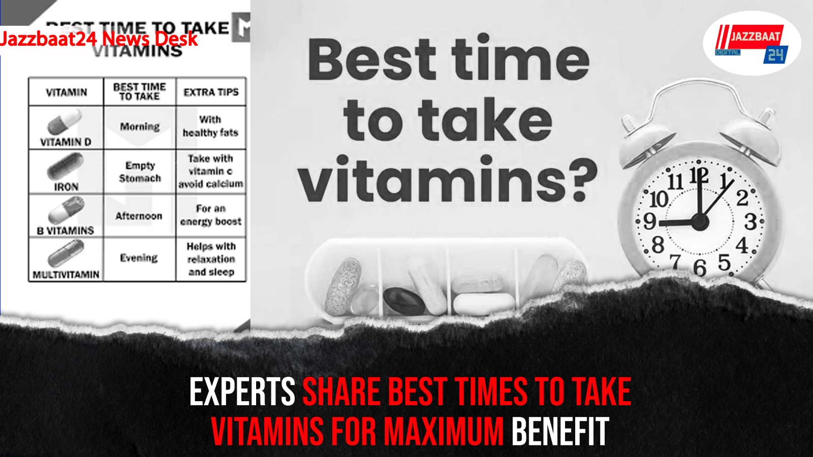 Experts Share Best Times to Take Vitamins for Maximum Benefit
