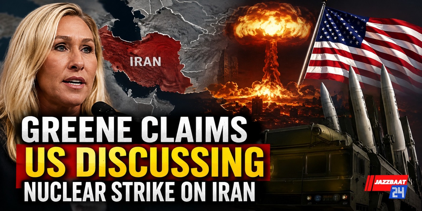Greene Claims US Discussing Nuclear Strike on Iran