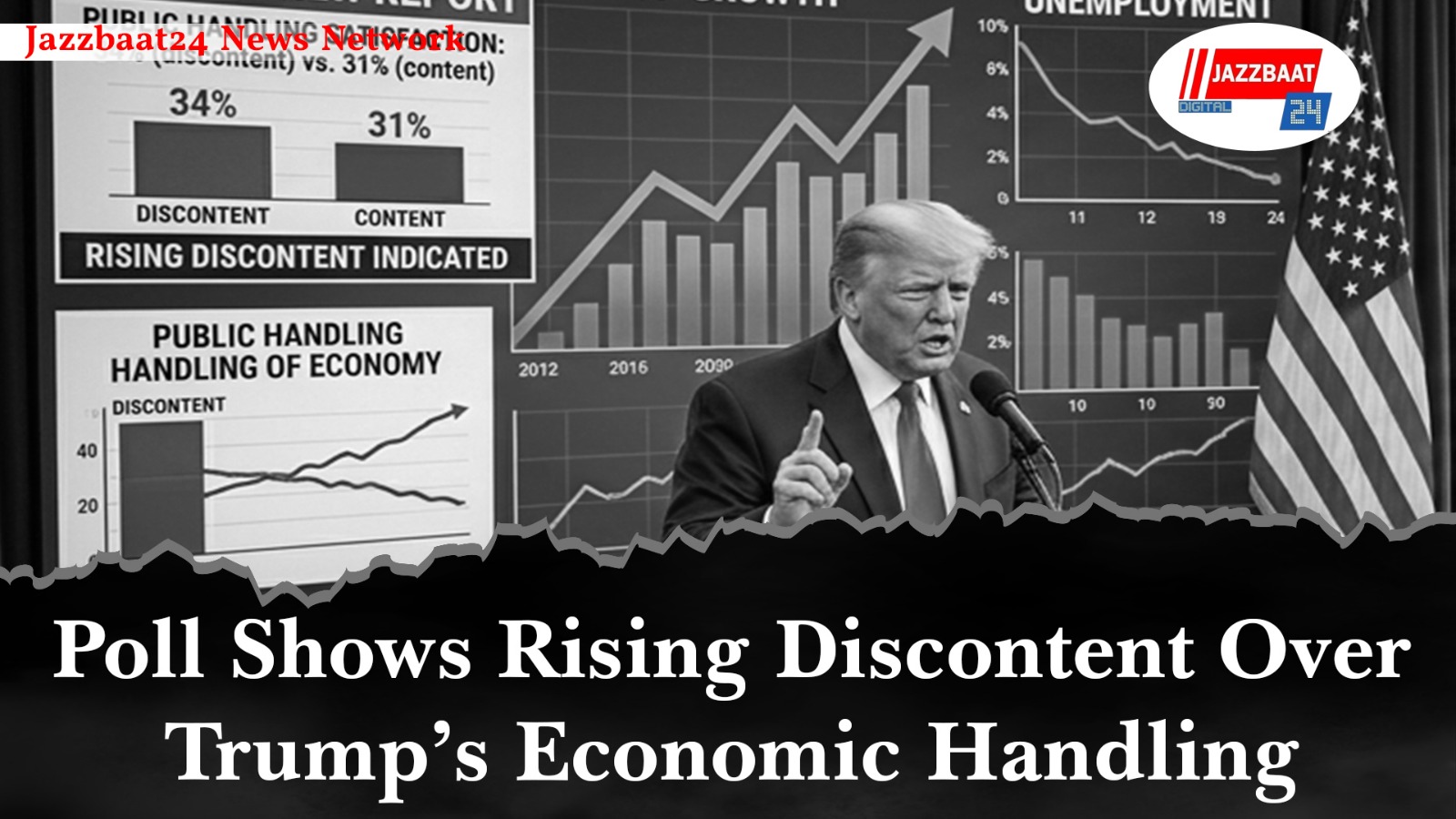 Poll Shows Rising Discontent Over Trump’s Economic Handling
