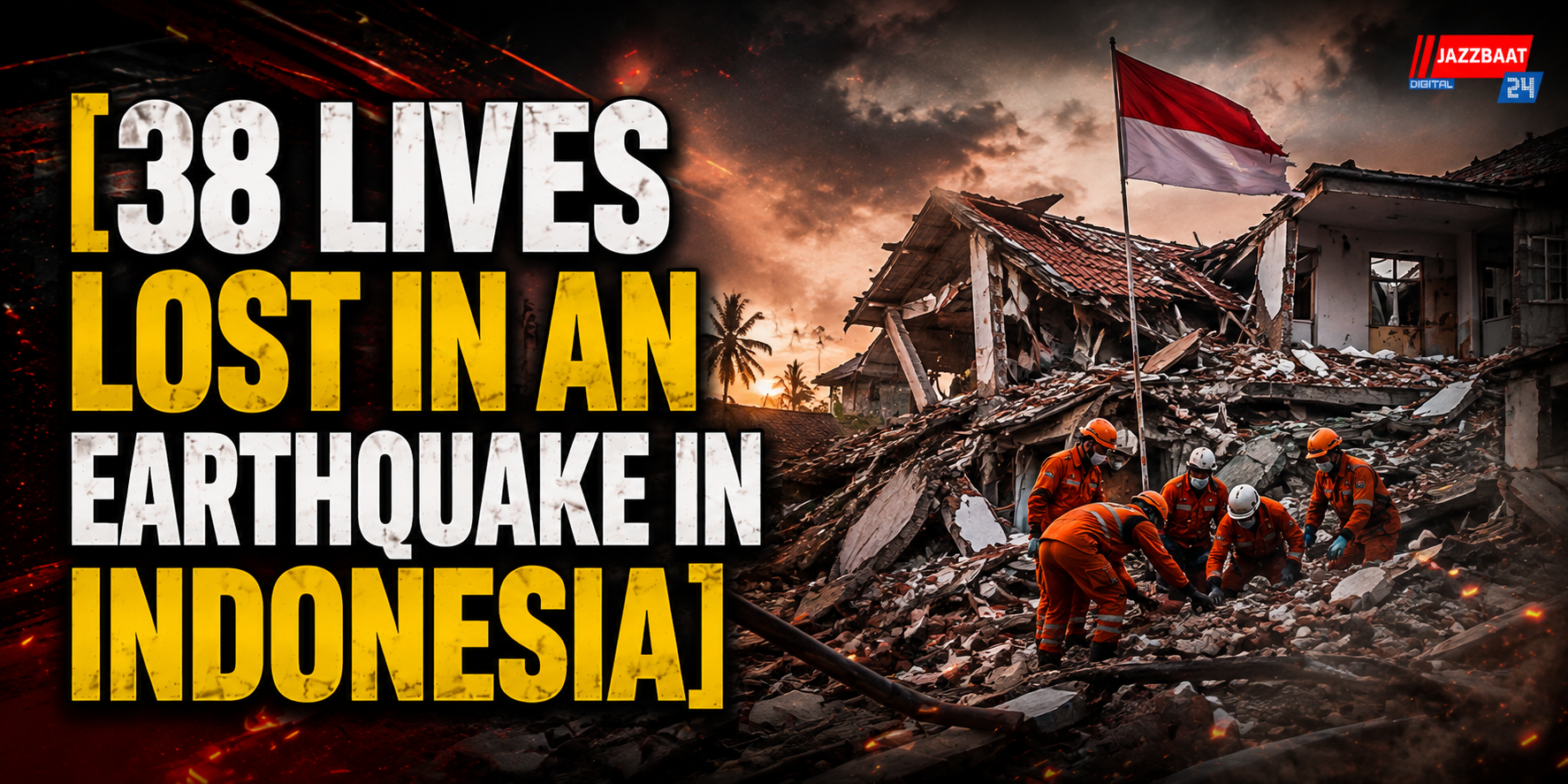 38 Killed in Powerful Earthquake in Indonesia