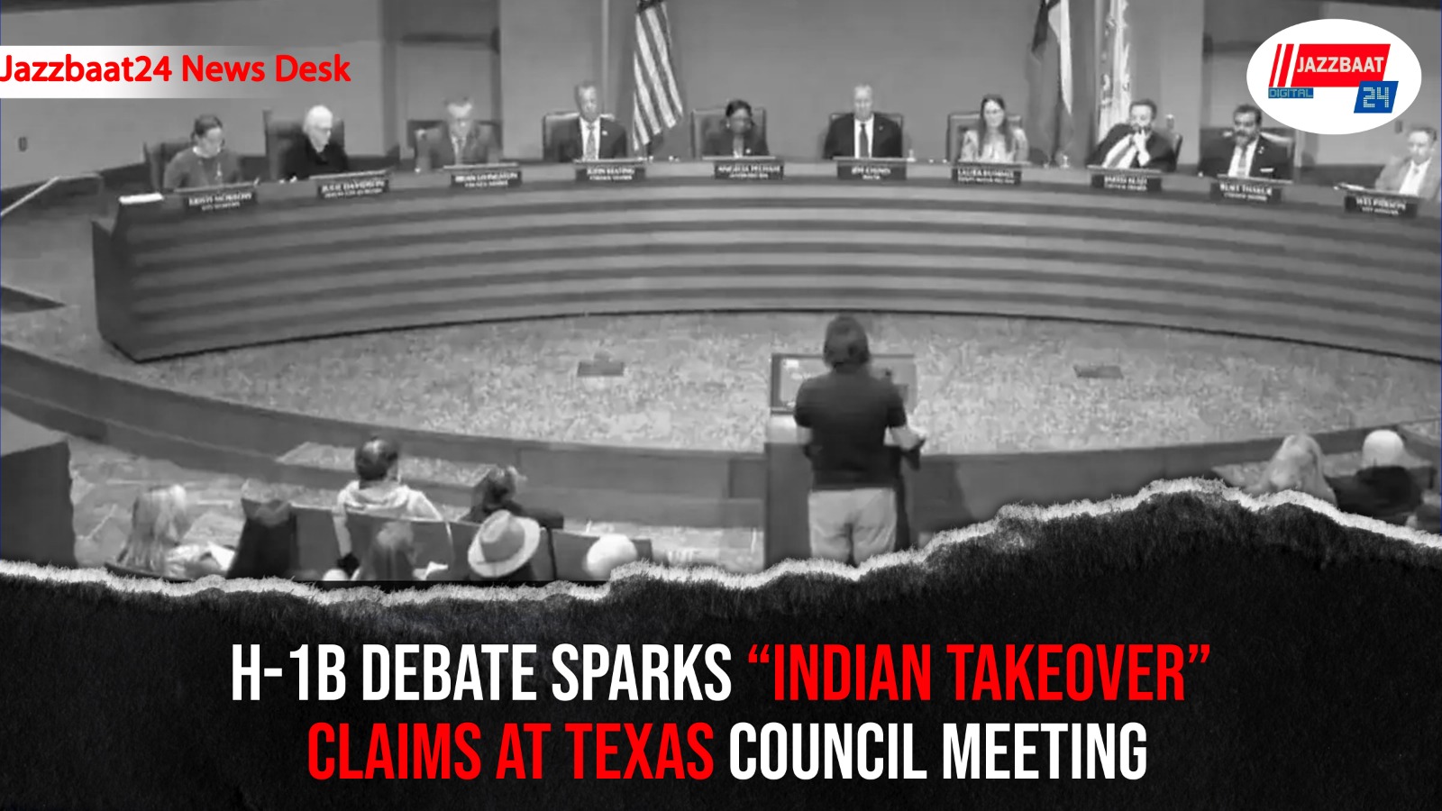H-1B Debate Sparks “Indian Takeover” Claims at Texas Council Meeting