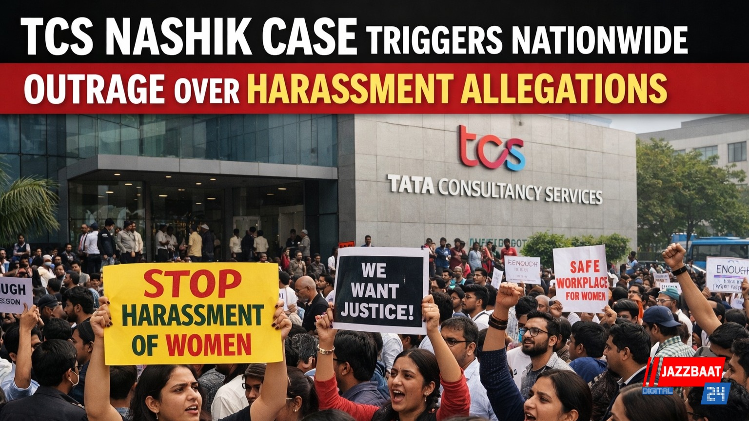TCS Nashik case triggers nationwide outrage over harassment allegations