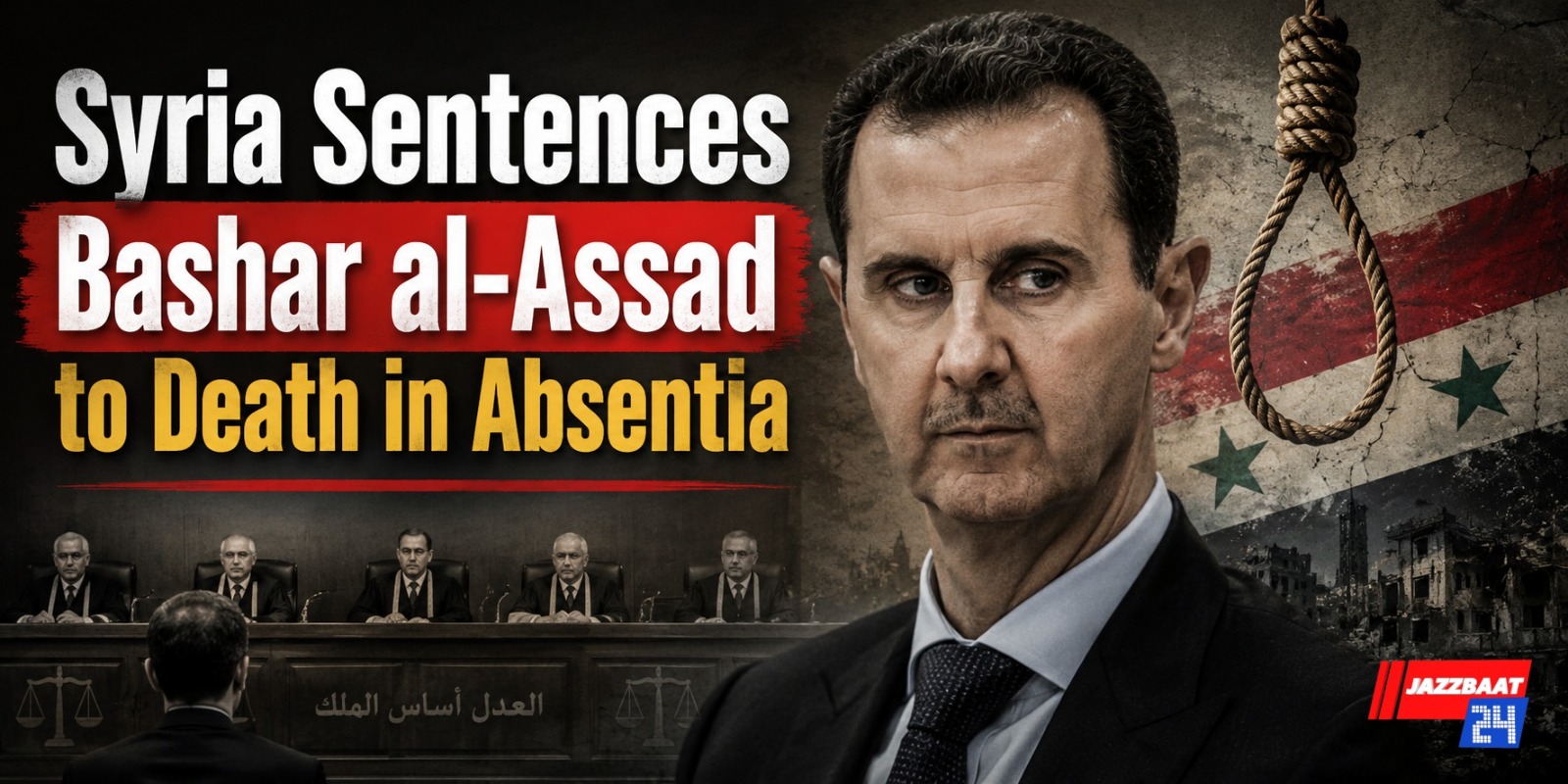 Syria Sentences Bashar al-Assad to Death in Absentia