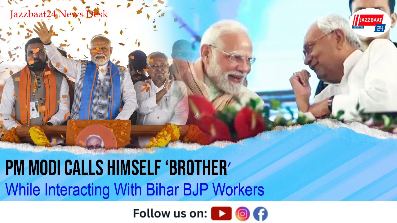 PM Modi Calls Himself ‘Brother’ While Interacting With Bihar BJP Workers

