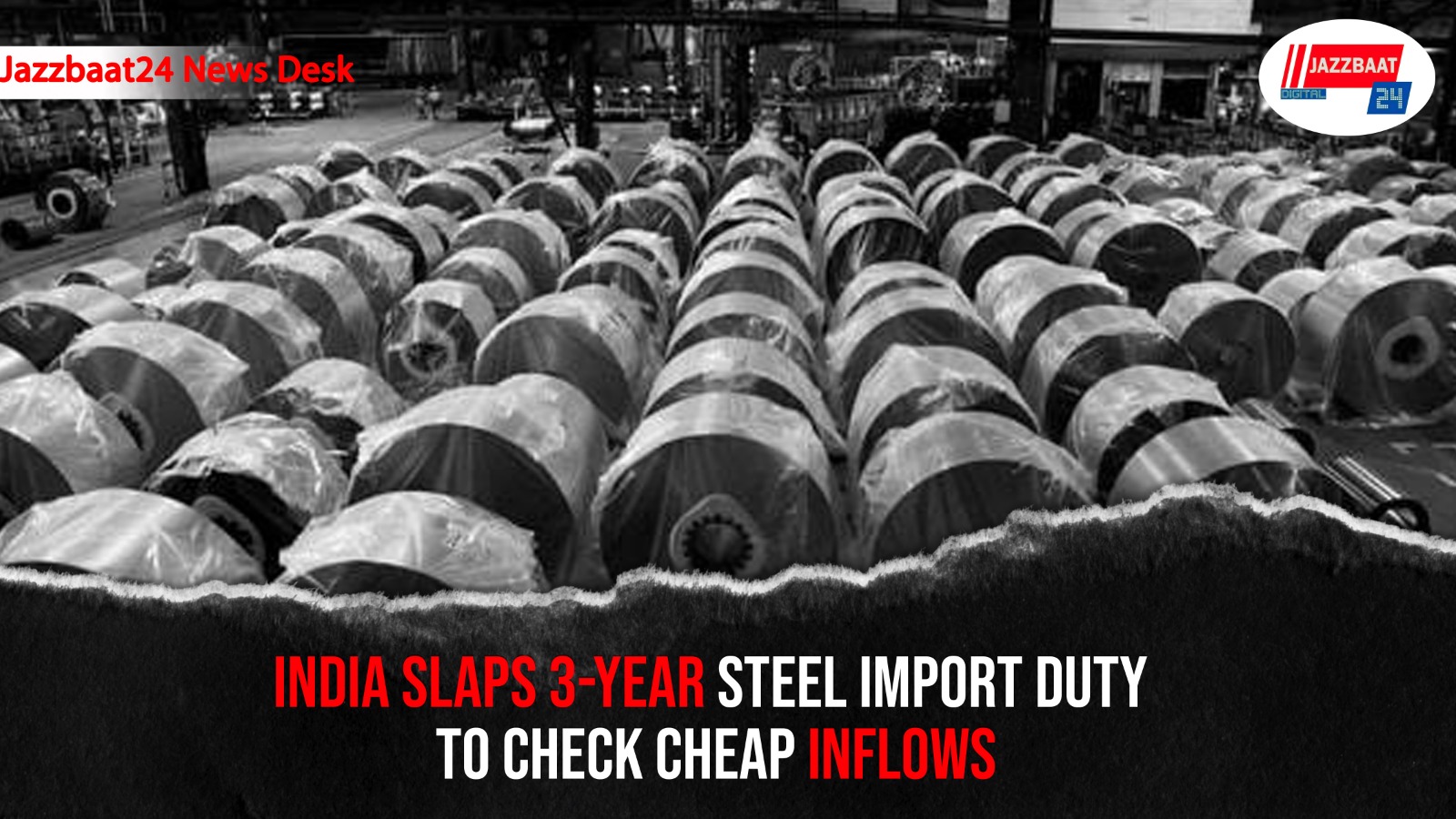 India Slaps 3-Year Steel Import Duty to Check Cheap Inflows