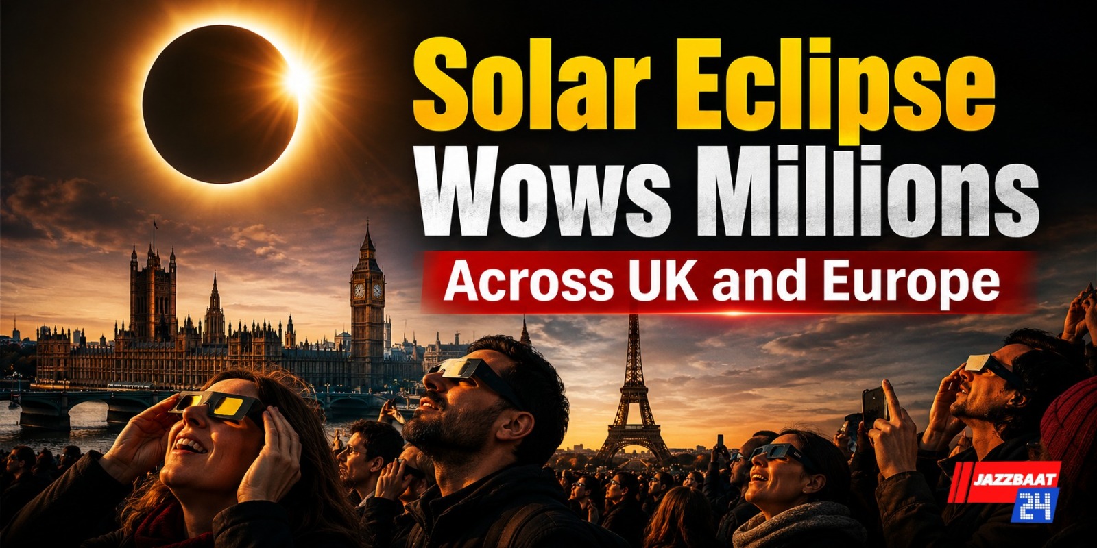 Solar Eclipse Wows Millions Across UK and Europe