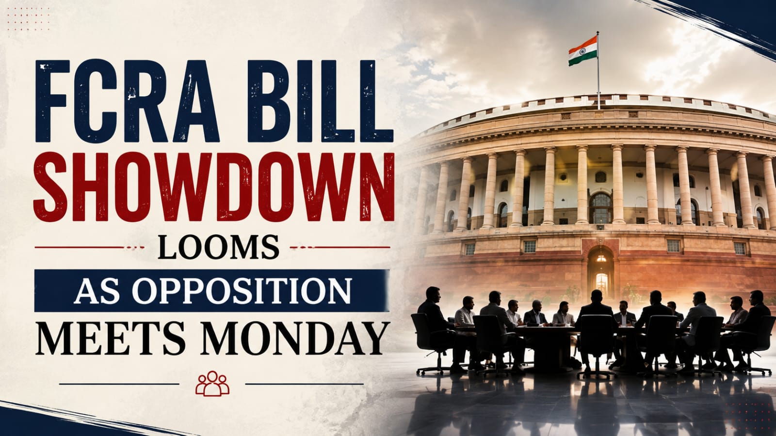 FCRA Bill Showdown Looms as Opposition Meets Monday