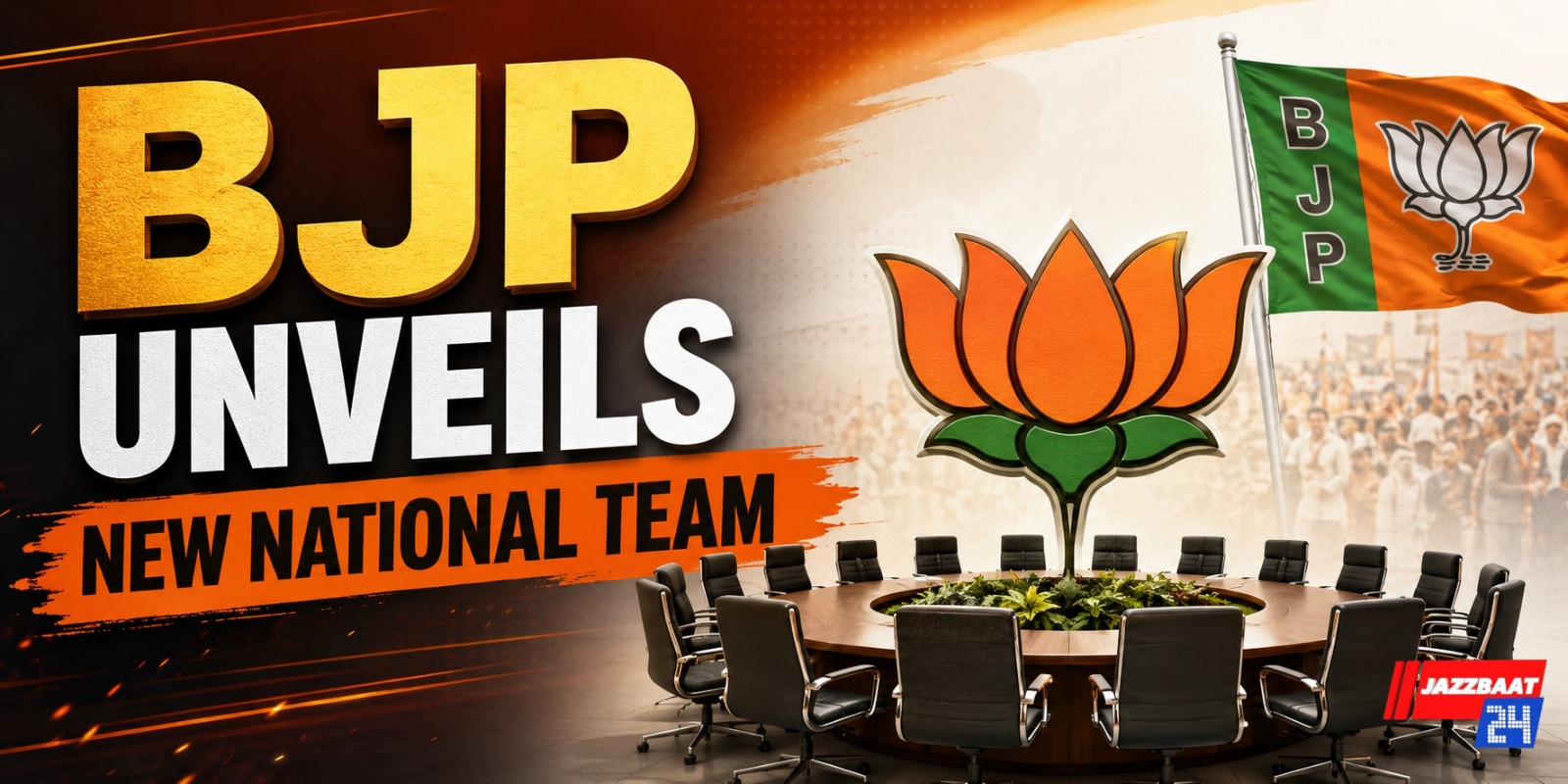 BJP Unveils New National Team