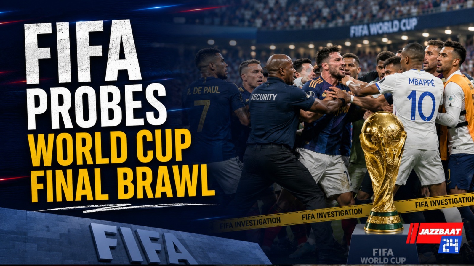 FIFA Probes World Cup Final Brawl