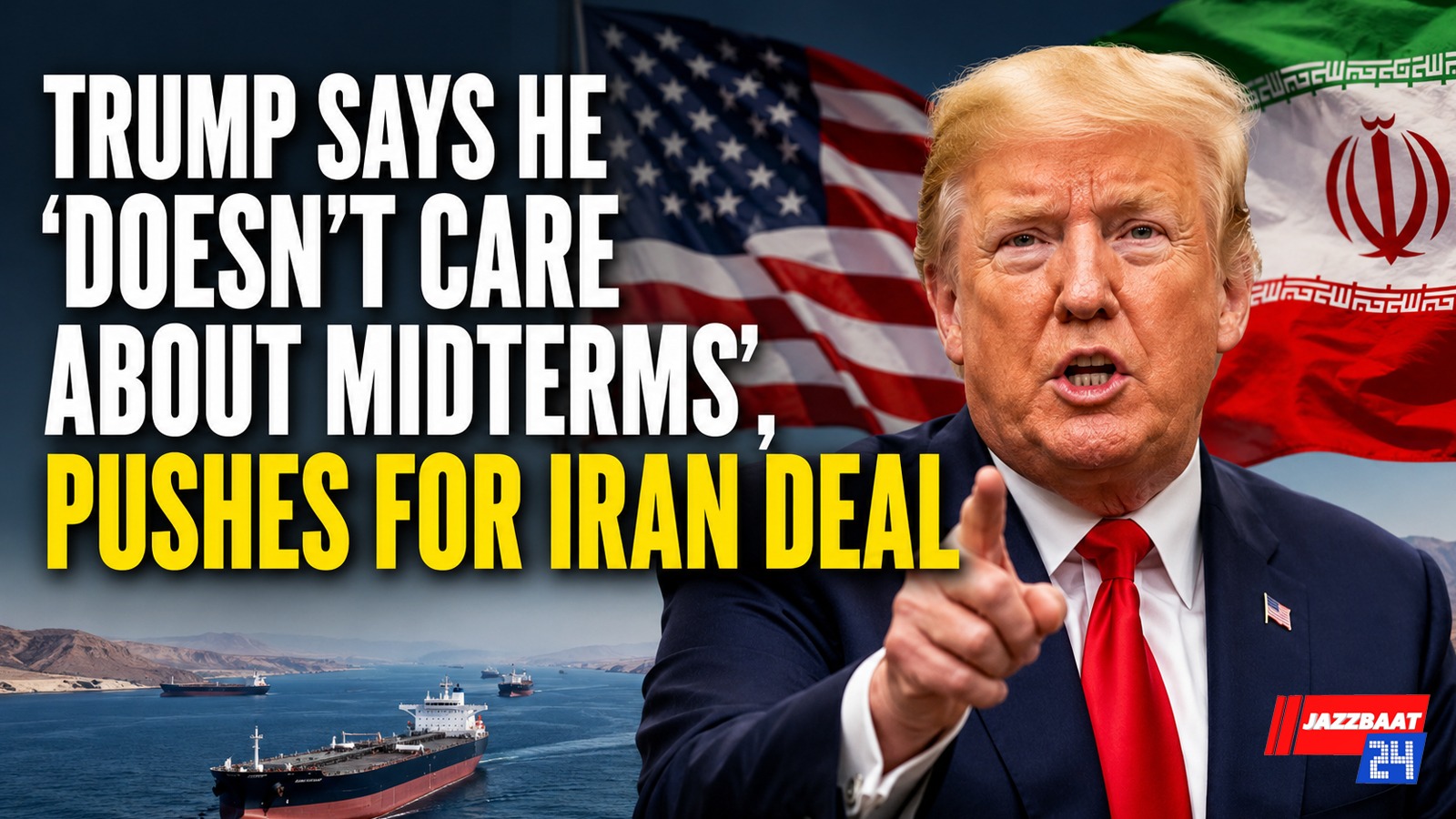 Trump Says He ‘Doesn’t Care About Midterms’, Pushes for Iran Deal