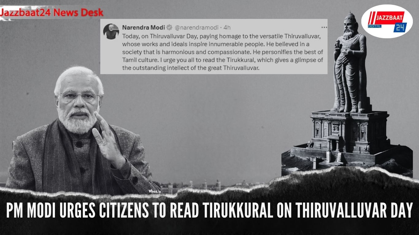 PM Modi Urges Citizens To Read Tirukkural On Thiruvalluvar Day

