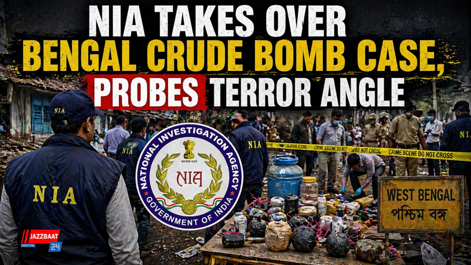 NIA Takes Over Bengal Crude Bomb Case, Probes Terror Angle