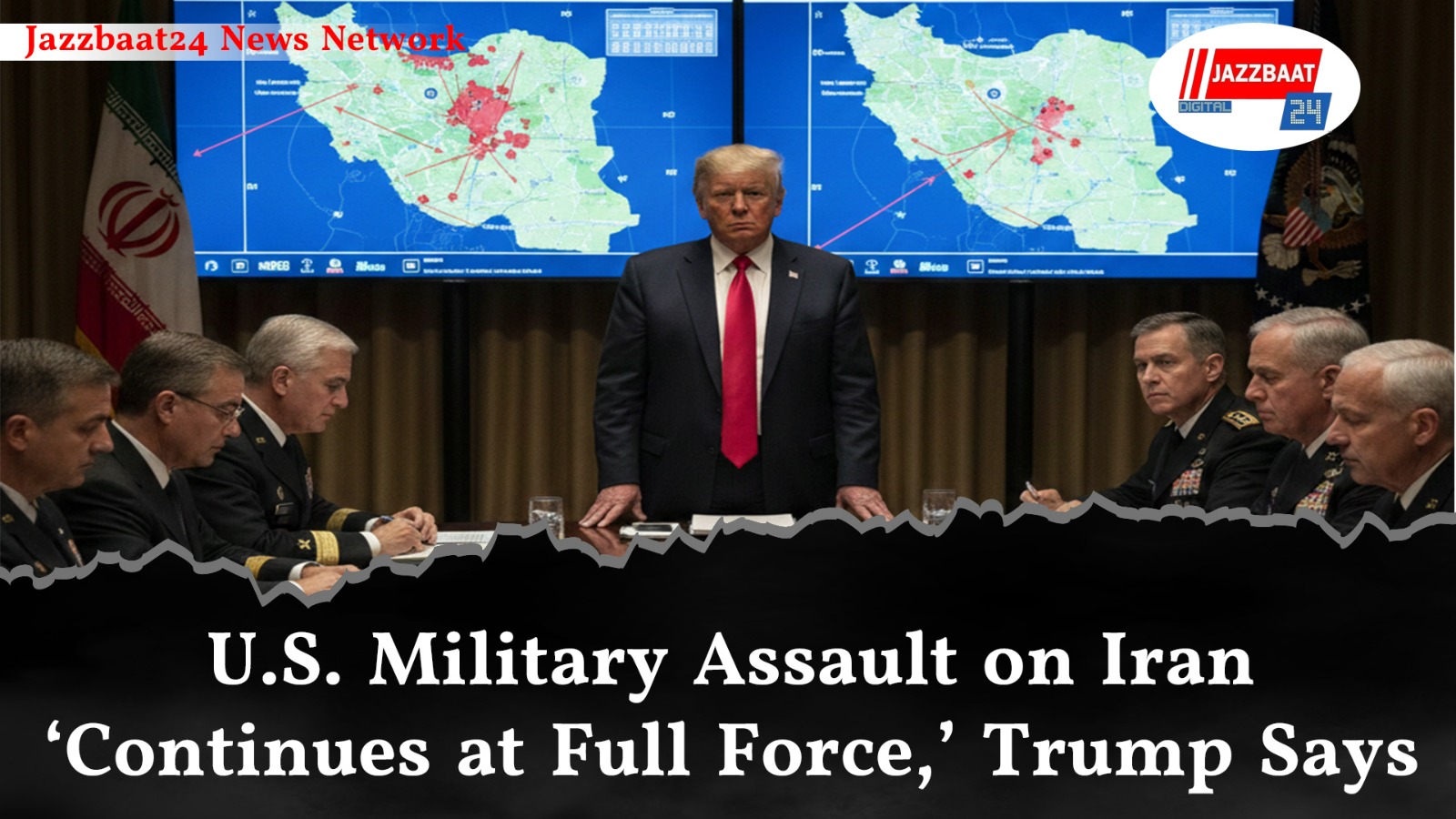 U.S. Military Assault on Iran ‘Continues at Full Force,’ Trump Says

