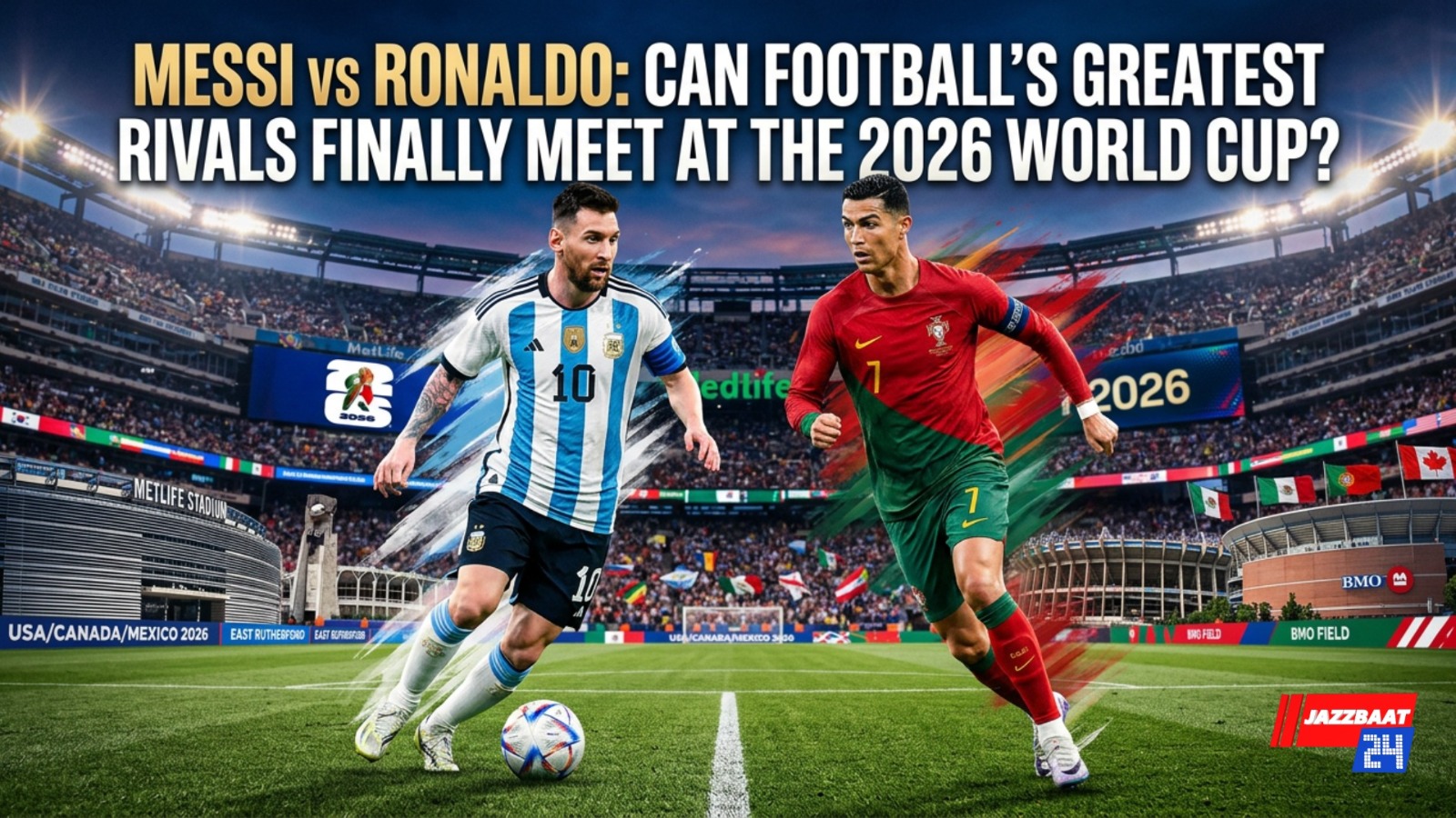 Messi vs Ronaldo: Can Football’s Greatest Rivals Finally Meet at the 2026 World Cup?