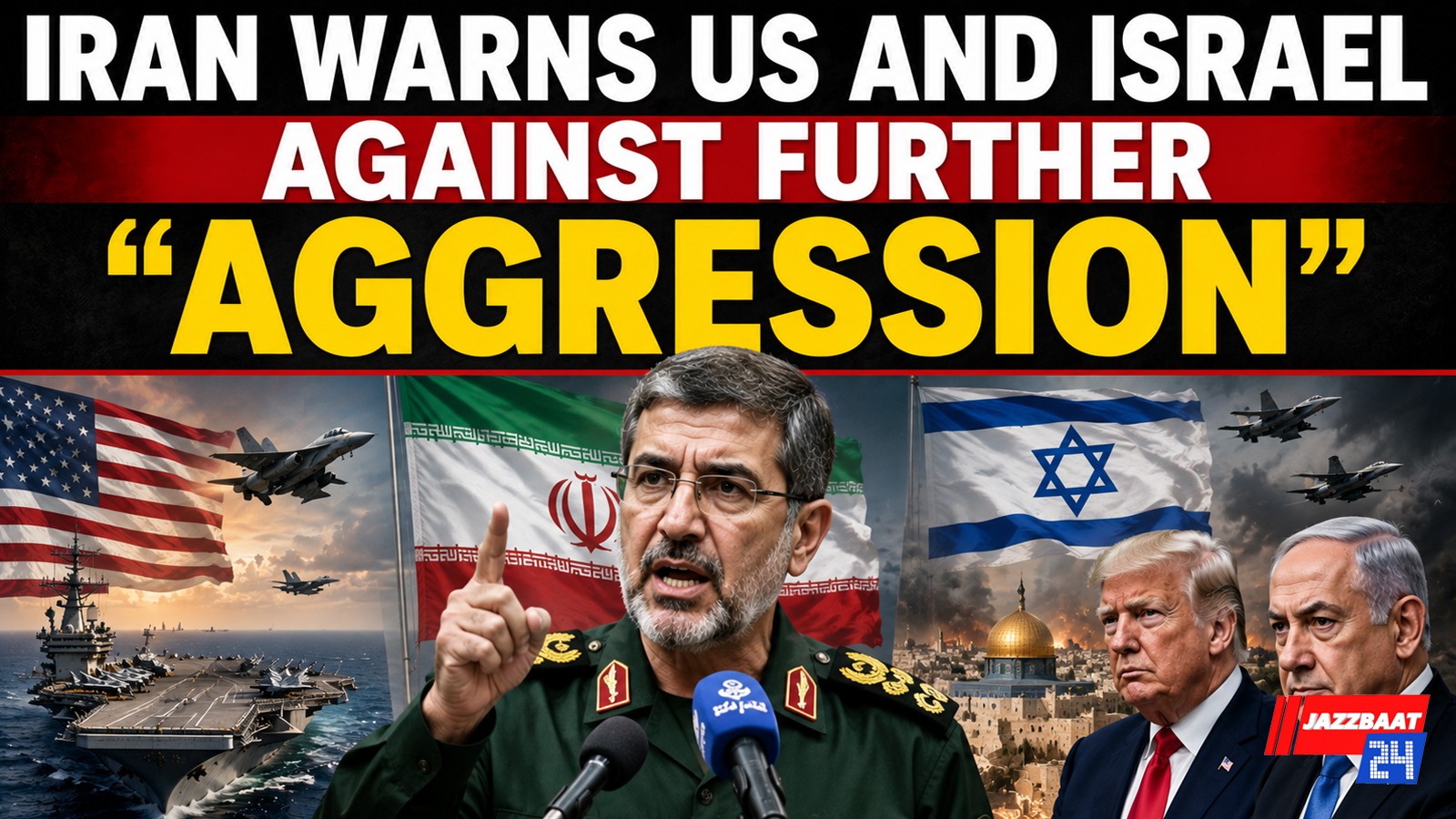 Iran Warns US and Israel Against Further “Aggression”
