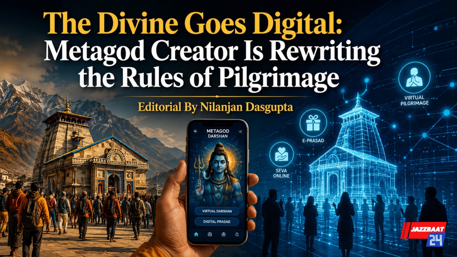 The Divine Goes Digital: Metagod Creator Is Rewriting the Rules of Pilgrimage" 
