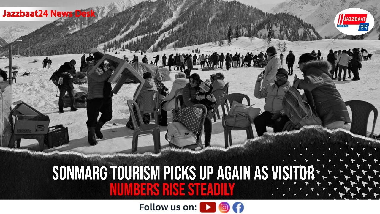 Sonmarg tourism picks up again as visitor numbers rise steadily
