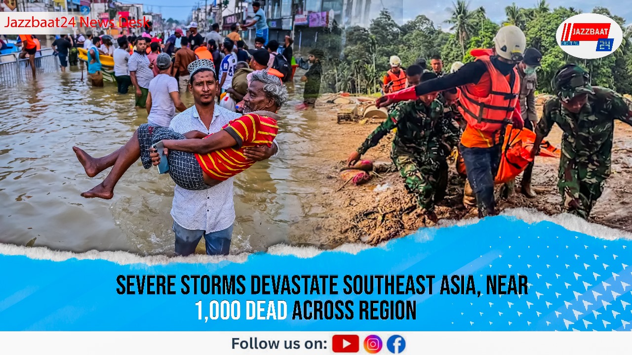 Severe Storms Devastate Southeast Asia, Nearly 1,000 Dead Across Region

